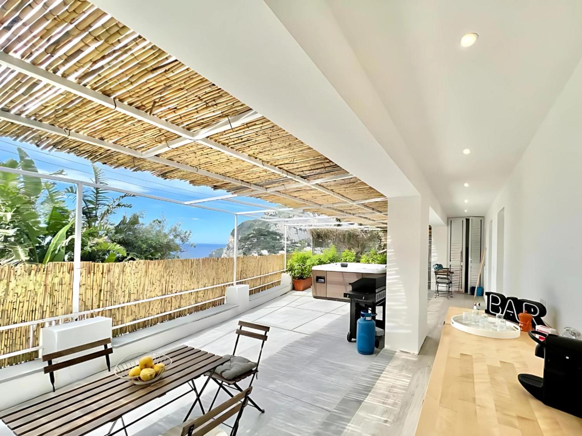 Apartamento Casa Nannina - Seaview Terrace With Jacuzzi In Capri Exterior foto